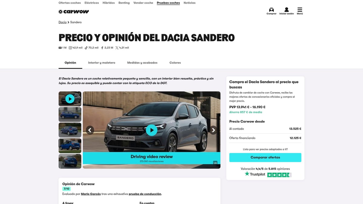 7 Cheapest Car Options for 2025 You Can't Ignore - Dacia Sandero