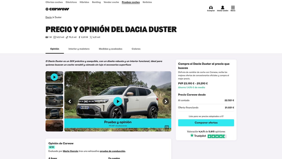 7 Cheapest Car Options for 2025 You Can't Ignore - Dacia Duster