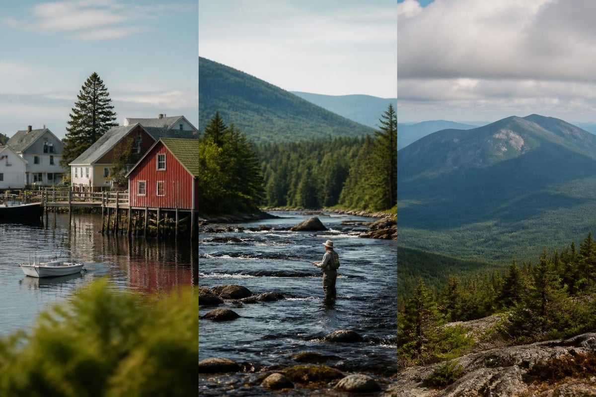 Maine's geographic regions