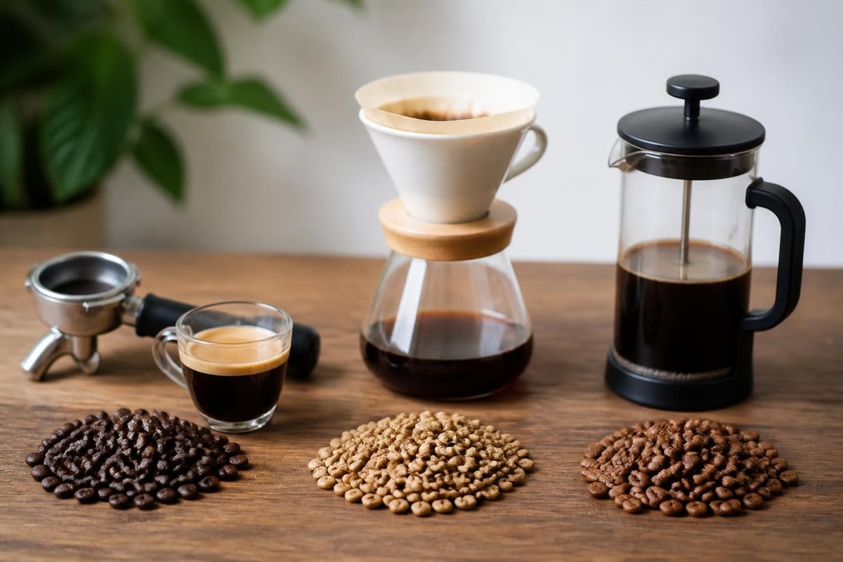 Méthodes de préparation du café