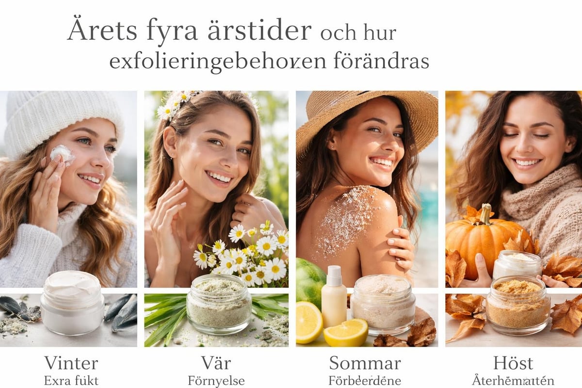 Säsongsanpassad kroppsskrubb