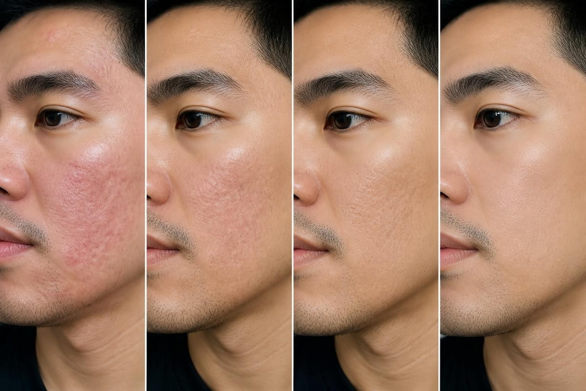 Laser treatment recovery timeline