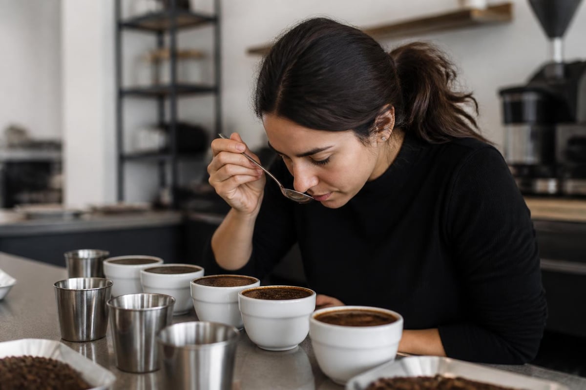Coffee quality scoring system