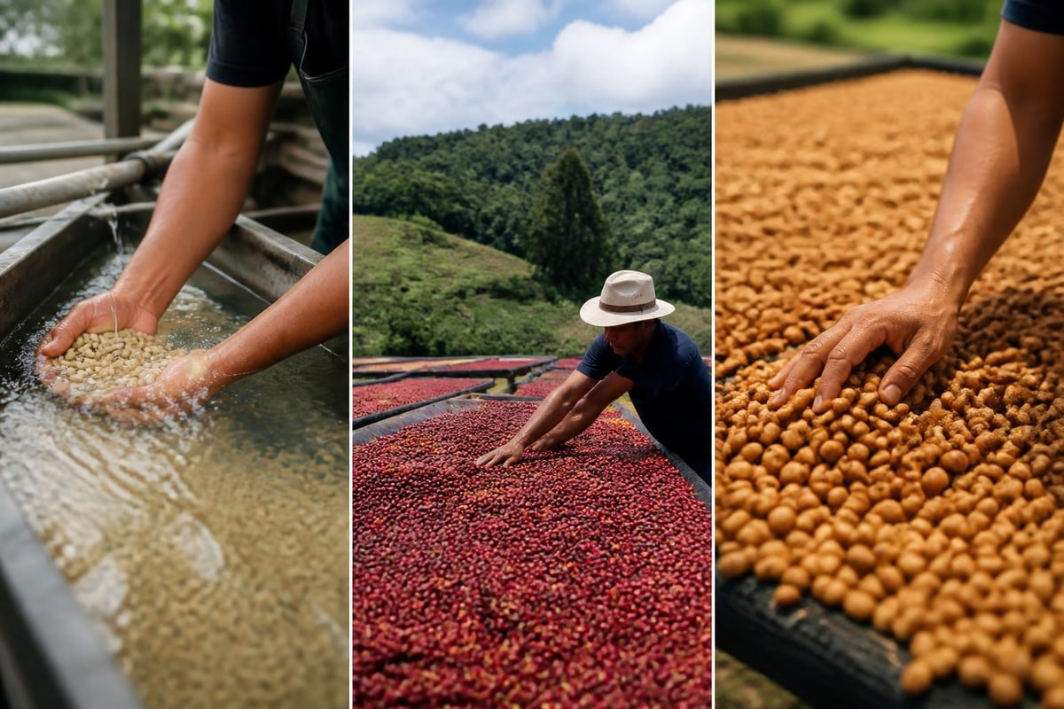 Coffee processing methods