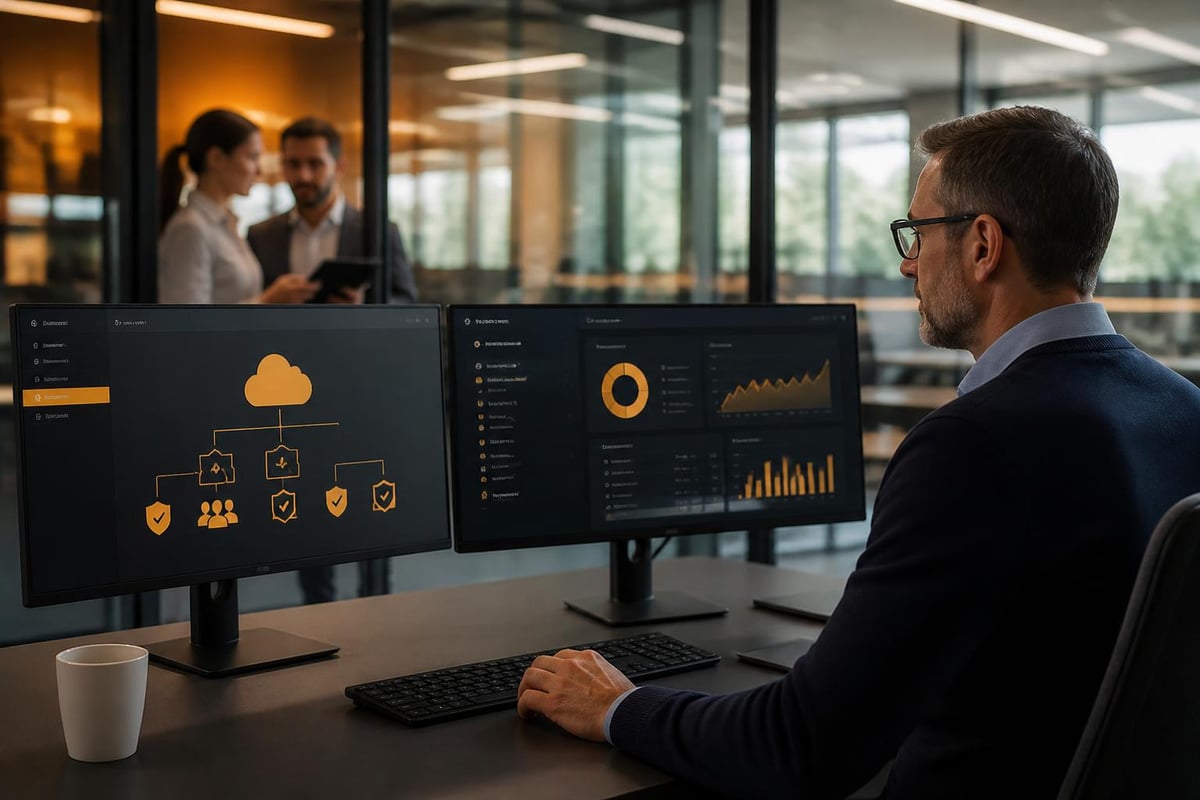 Enterprise OneDrive backup architecture