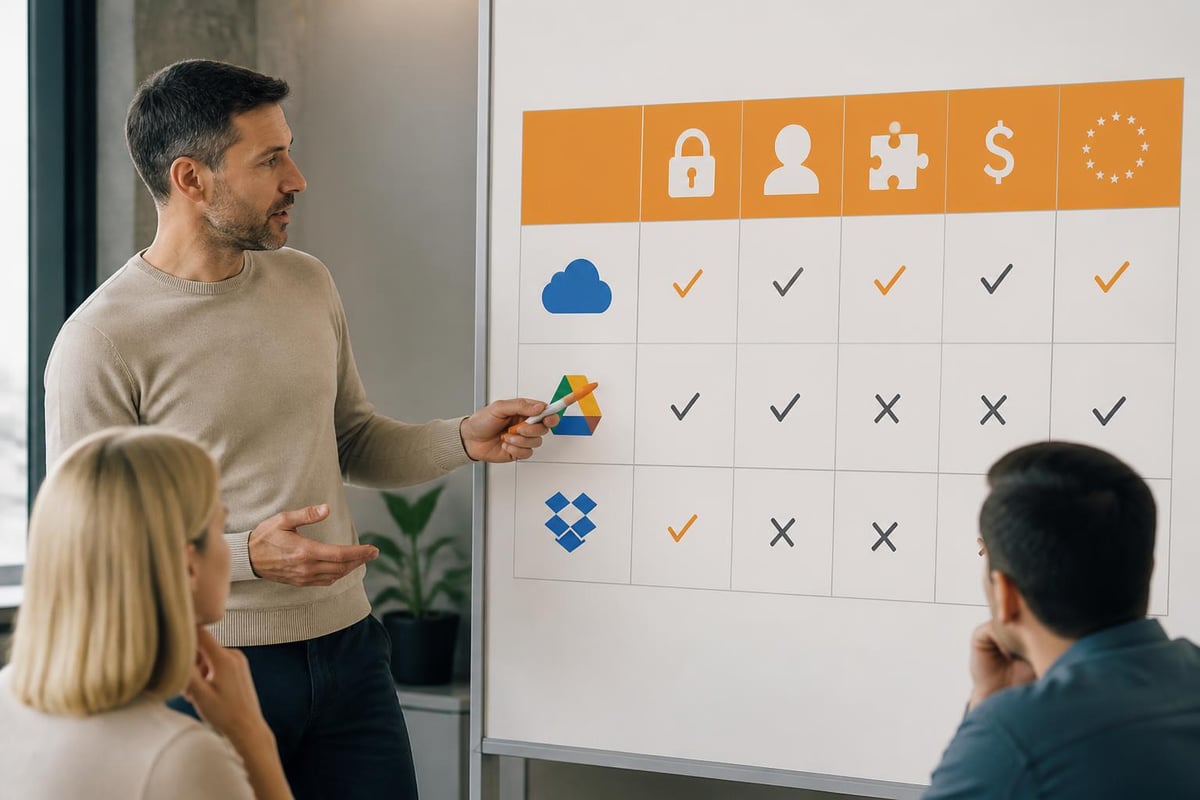 Cloud backup solution comparison