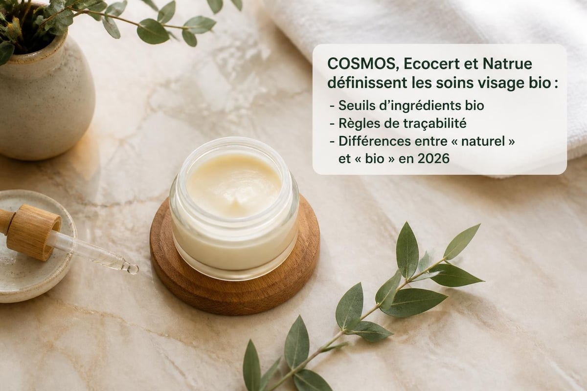 Labels et certifications bio pour les cosmétiques professionnels