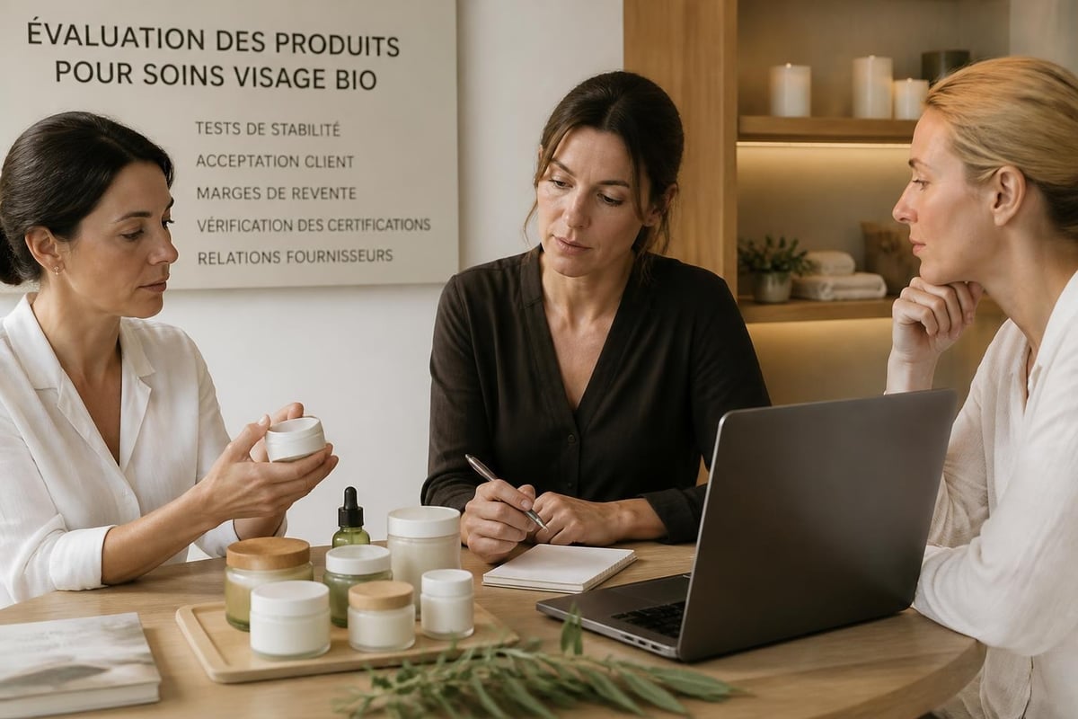Critères de sélection des cosmétiques bio pour instituts