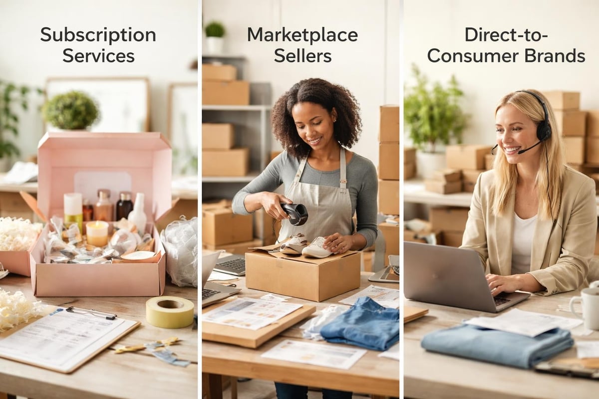 Business model support variations