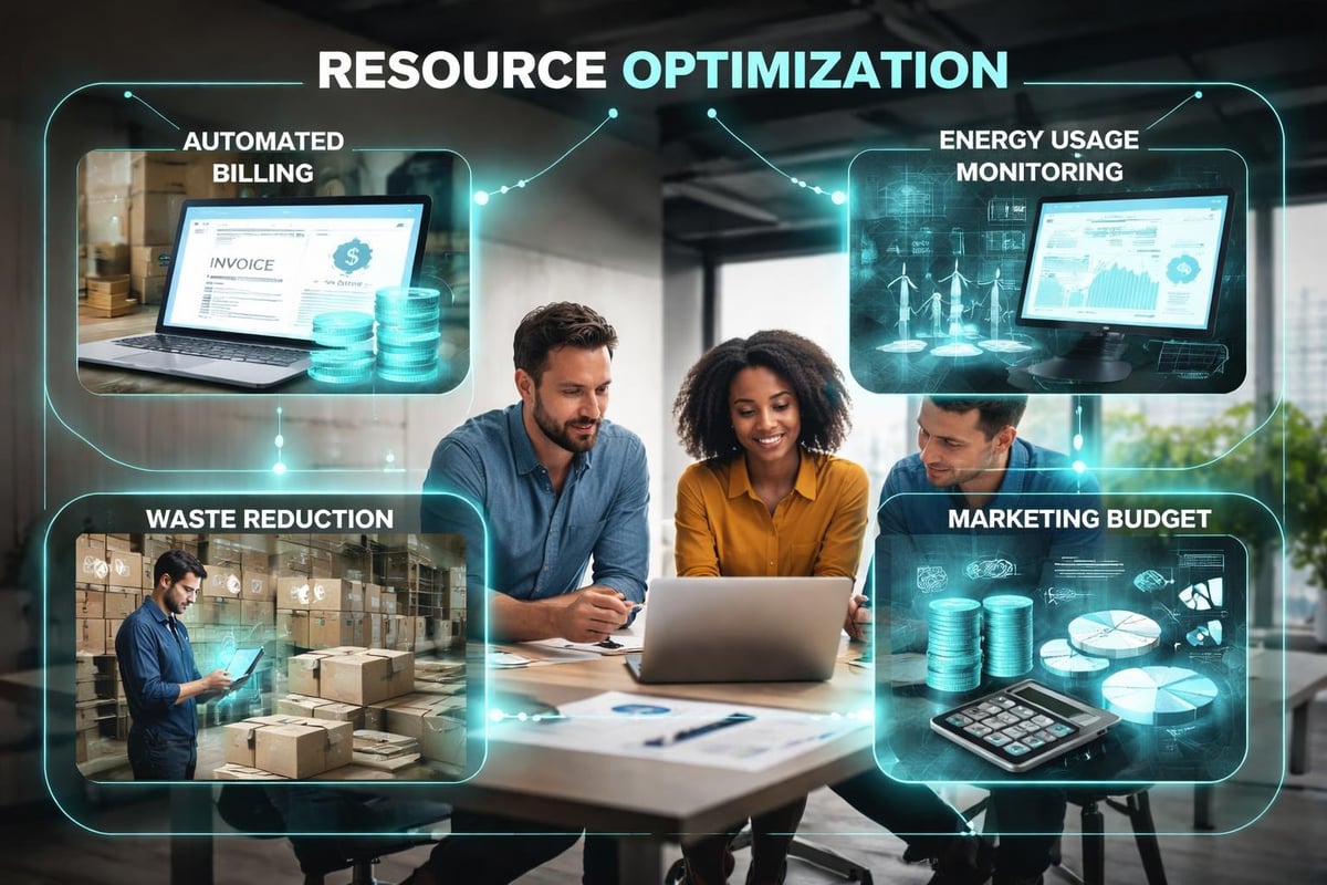 Cost savings through AI automation