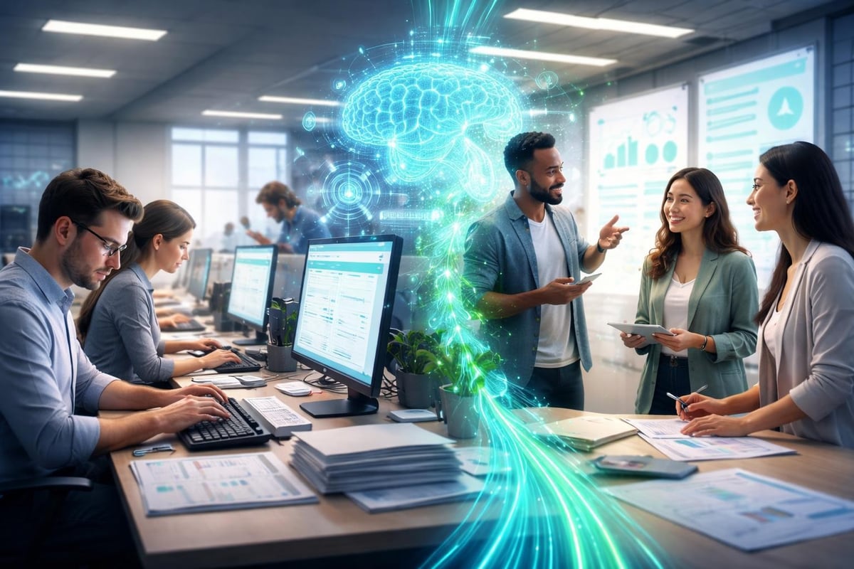 AI reducing repetitive work