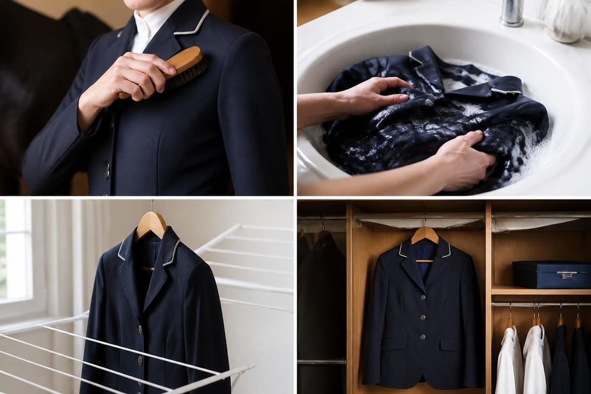 Show jacket care routine