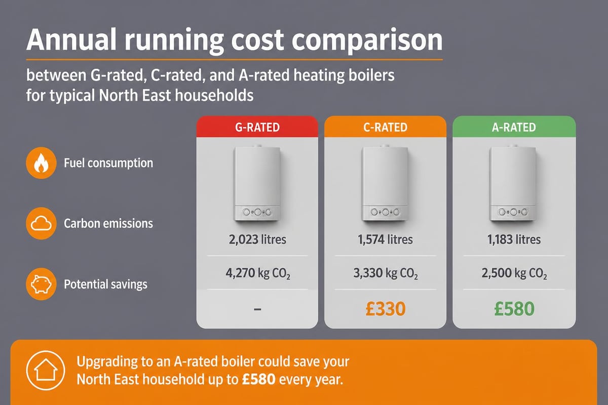 Boiler efficiency comparison
