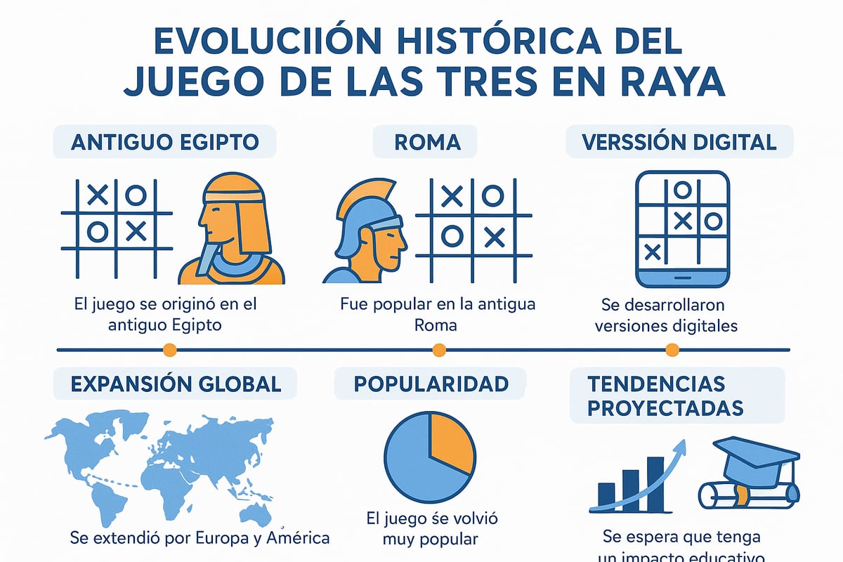 Historia y Evolución del Juego de las Tres en Raya