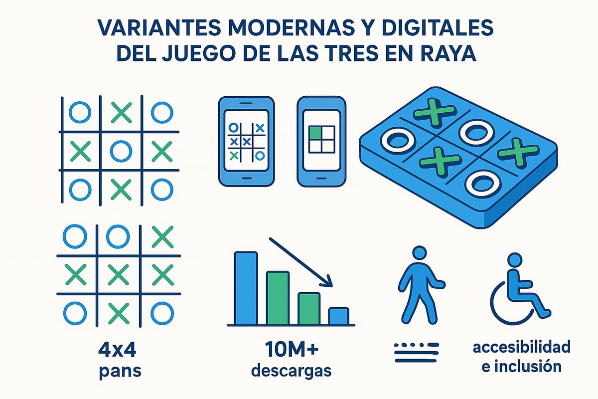 Variantes Modernas y Digitales del Tres en Raya