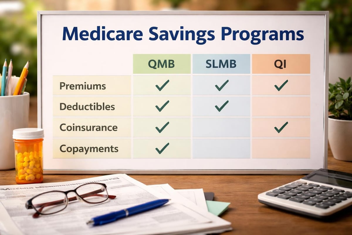 Medicare Savings Plan: Complete Guide for 2026 2 Medicare Savings Program benefits breakdown