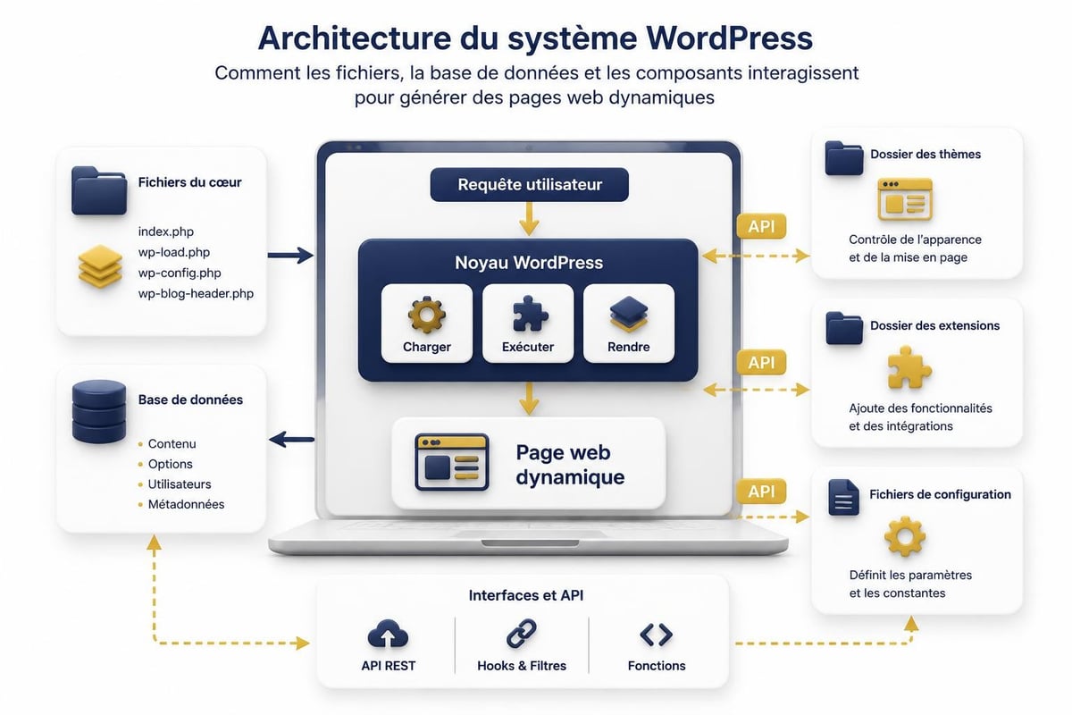 Architecture WordPress web