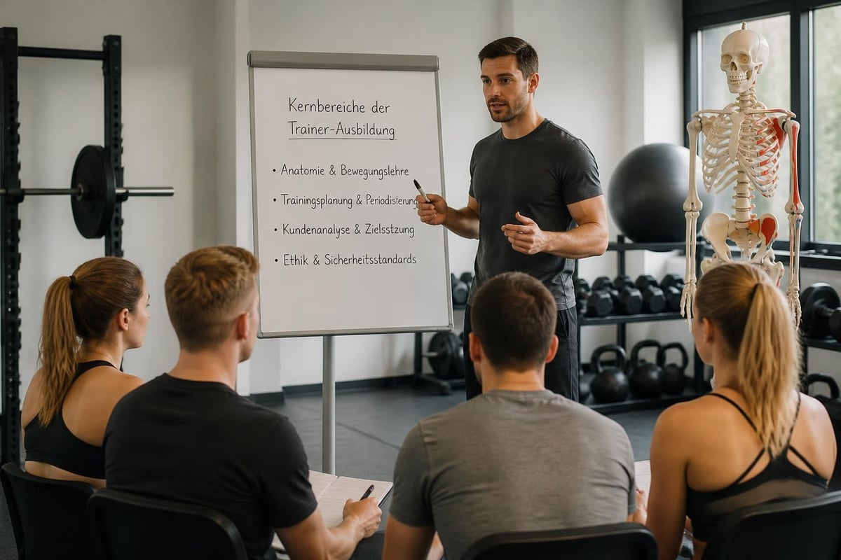 Fitnesstrainer Ausbildungsinhalte