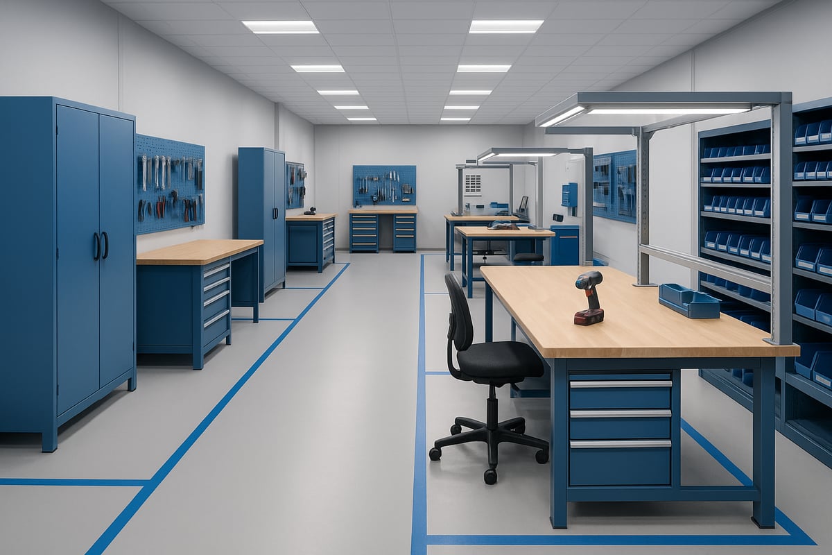 Indeling en Werkzones: Efficiëntie en Veiligheid