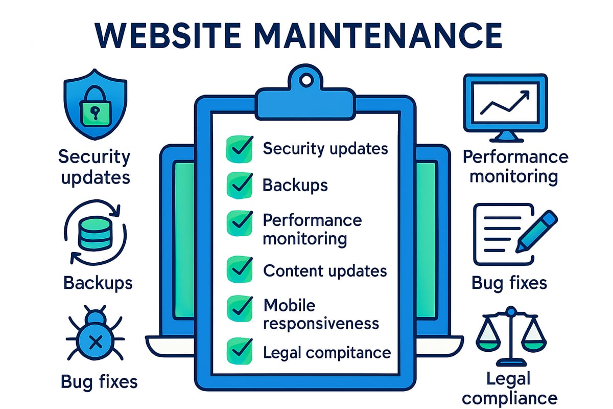 Essential Website Maintenance Tasks: A 2025 Checklist