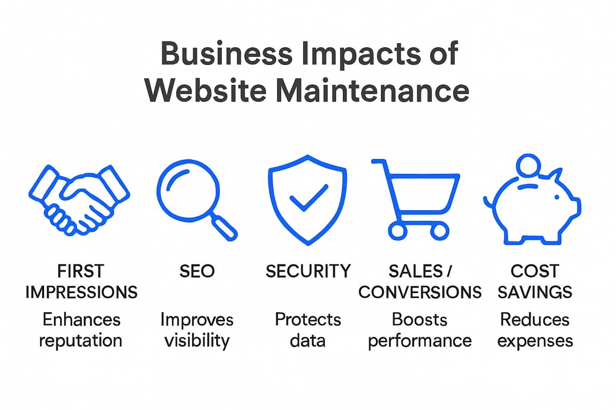 The Business Impact of Website Maintenance