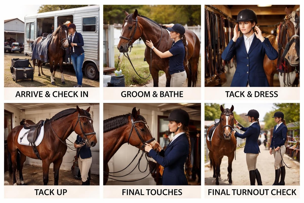 Competition day preparation