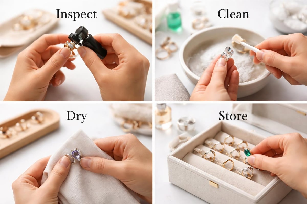 Ring care procedures