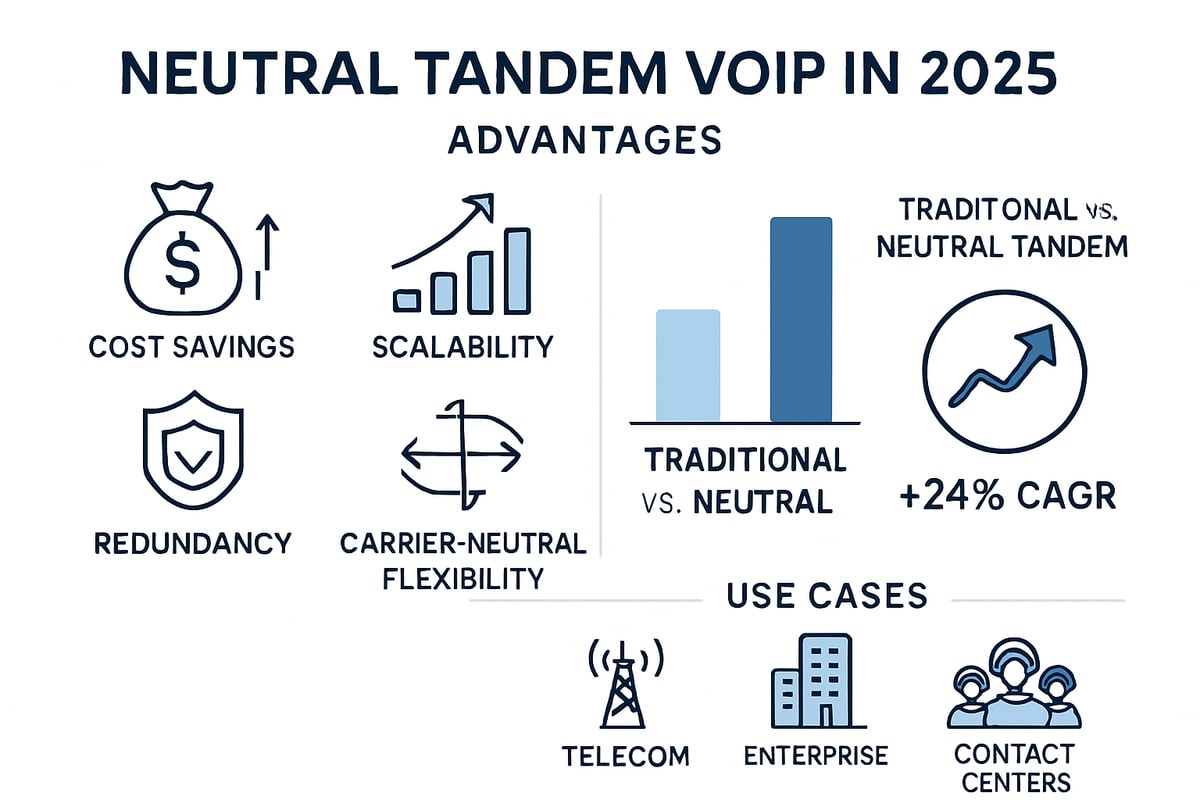 Advantages and Use Cases of Neutral Tandem VoIP in 2025