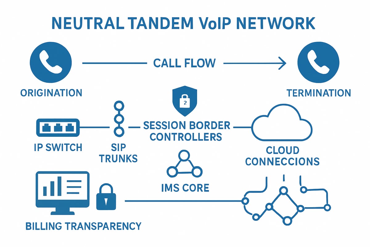 How Neutral Tandem VoIP Works: Architecture, Routing, and Billing
