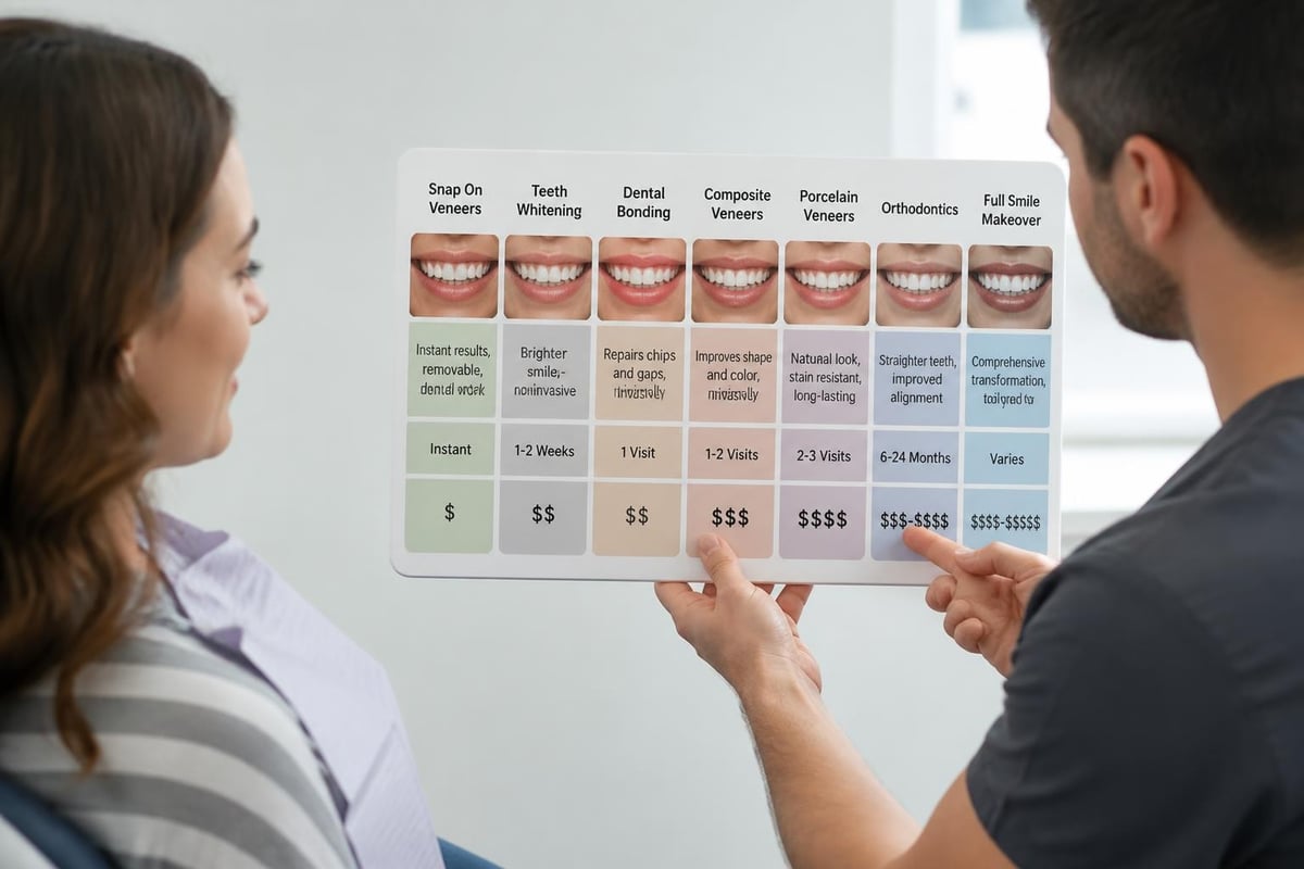 Cosmetic dentistry solution spectrum