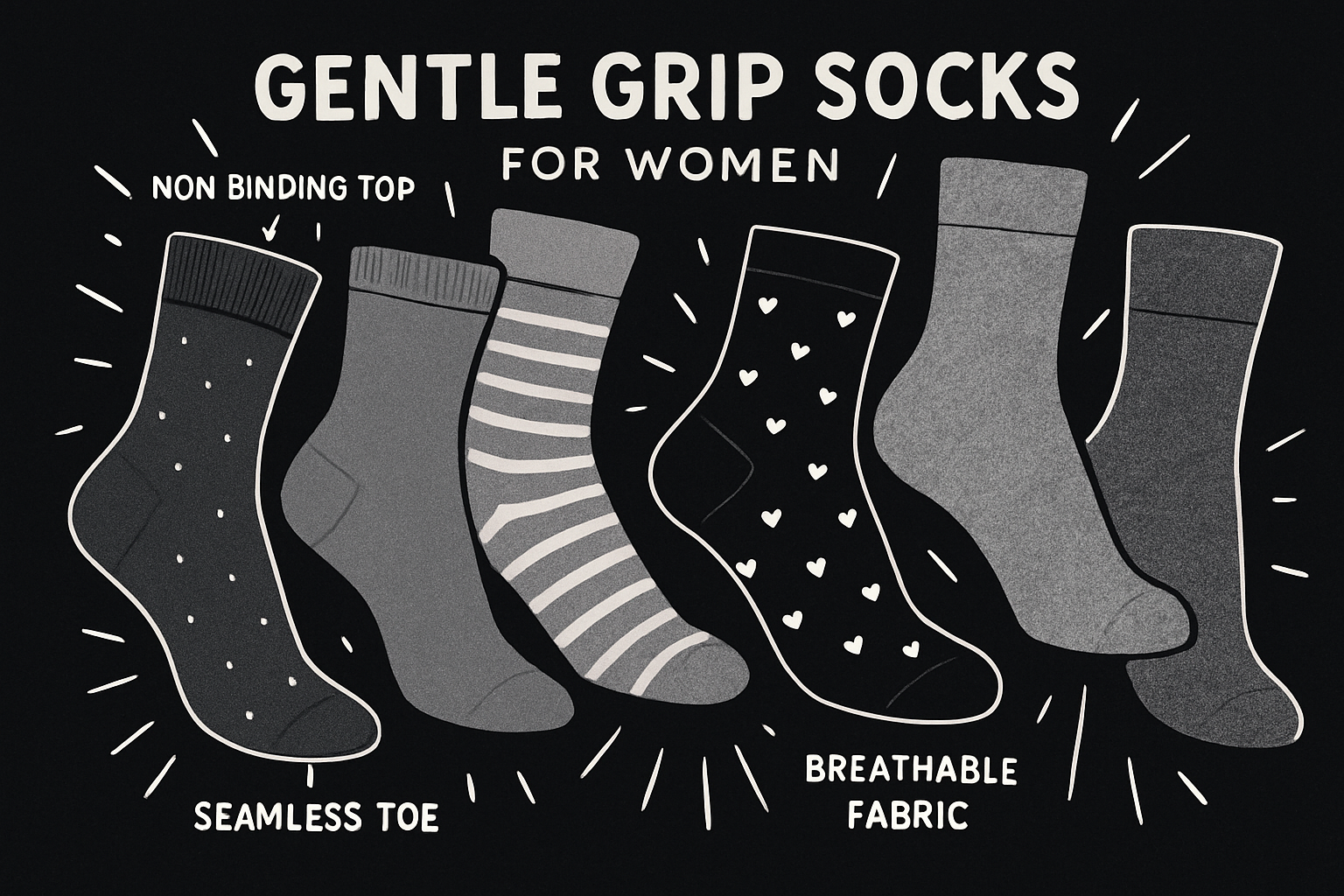 How to Choose the Best Gentle Grip Socks for Women