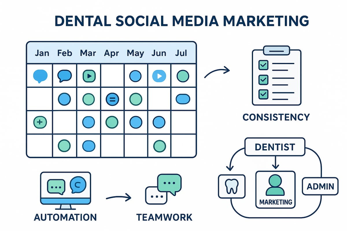 Planning, Scheduling, and Managing Dental Social Media Content