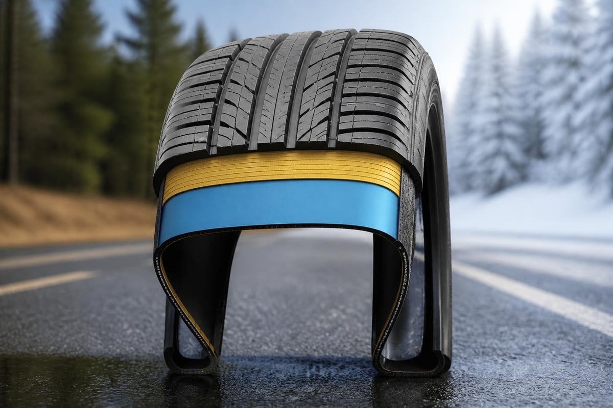 Tyres Kumho: Performance, Innovation & Global Impact 2 Kumho tire technology layers