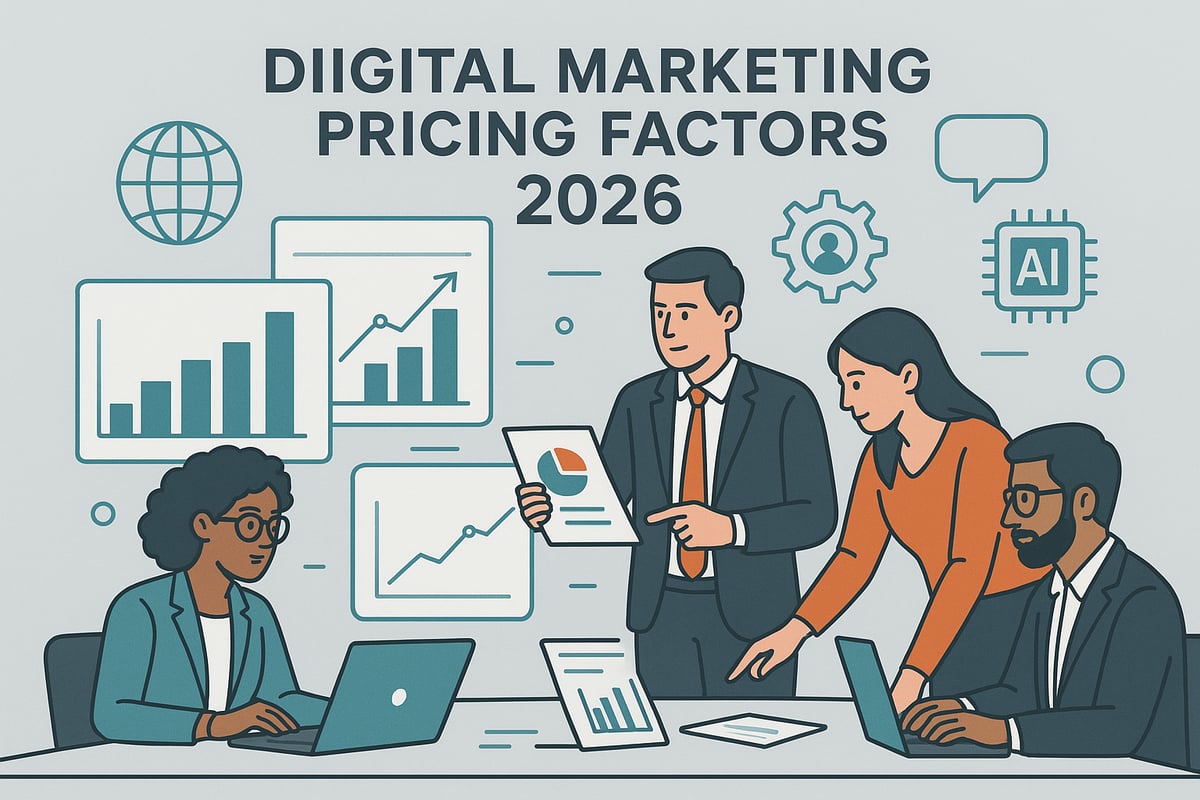 Key Factors Influencing Digital Marketing Pricing in 2026