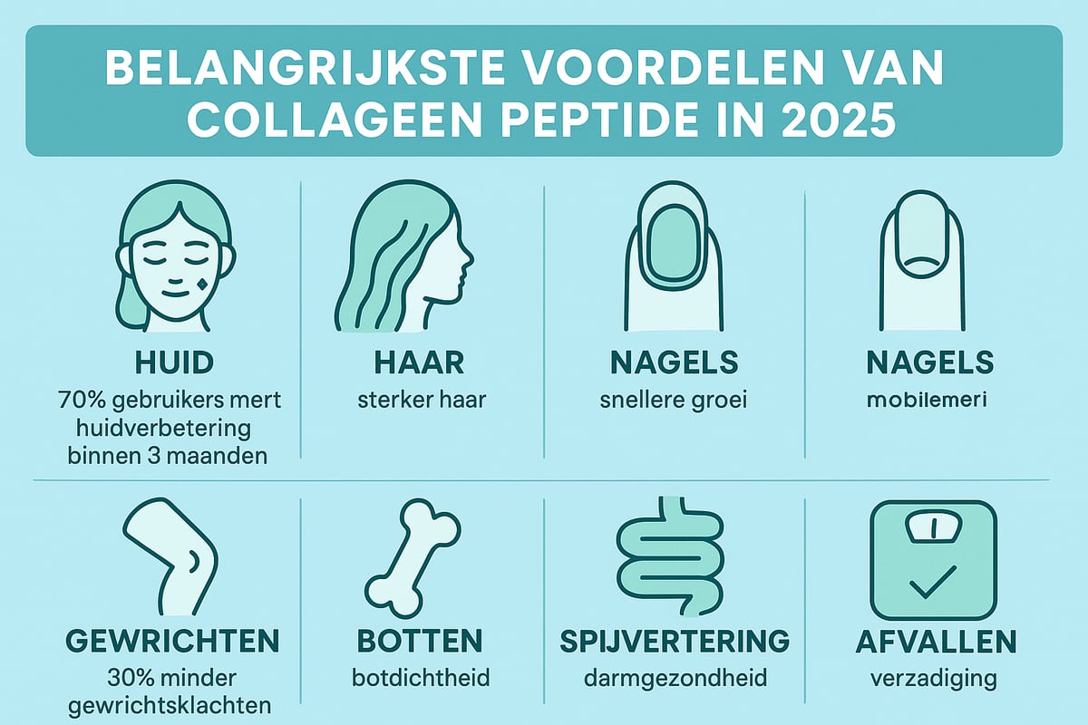 De Belangrijkste Voordelen van Collageen Peptides