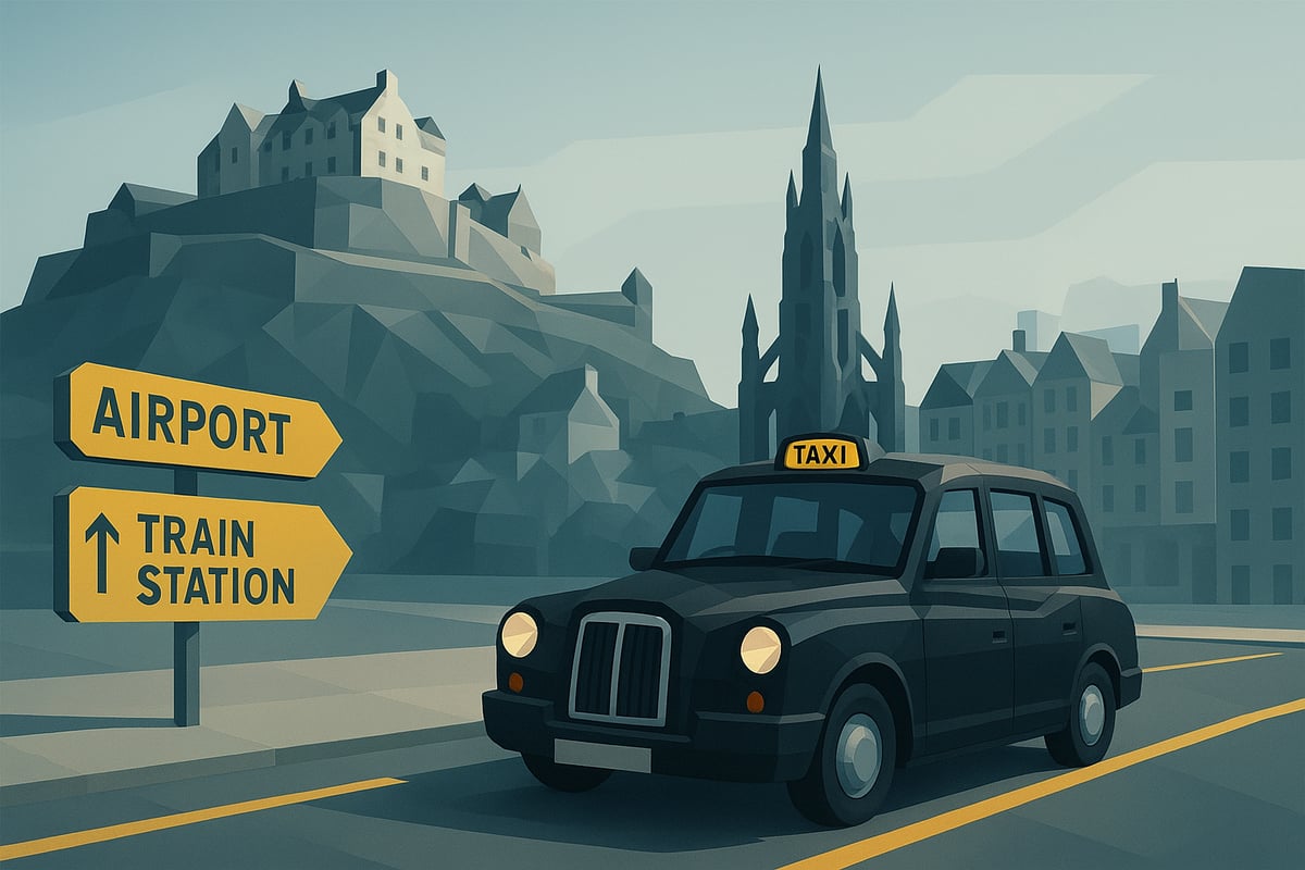 Top Taxi Routes and Popular Destinations in Edinburgh