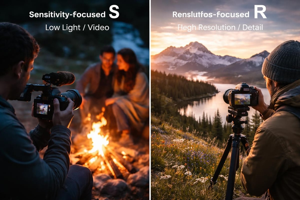 Sony A7S vs A7R comparison