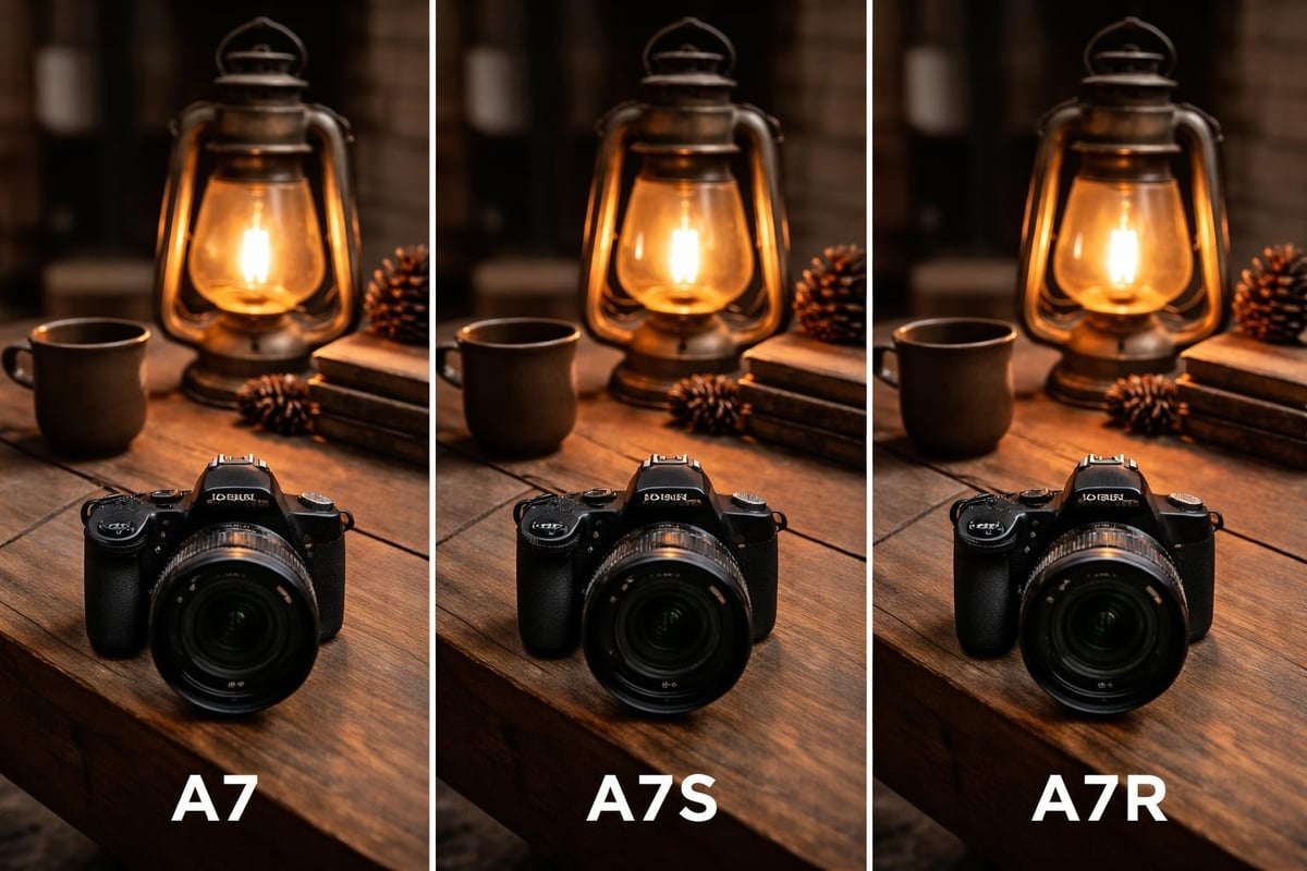 Low-light performance comparison