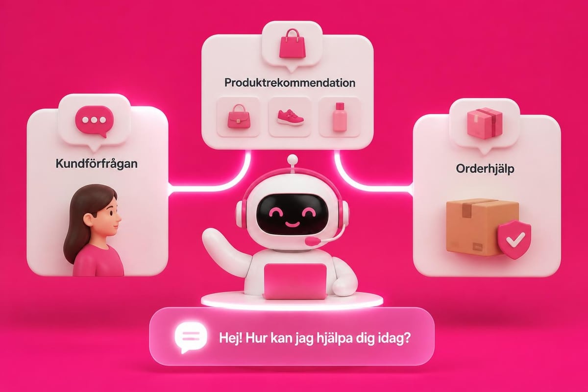 Shopify AI: Framtidens E-handelsverktyg 2026 3 AI-powered customer service workflow