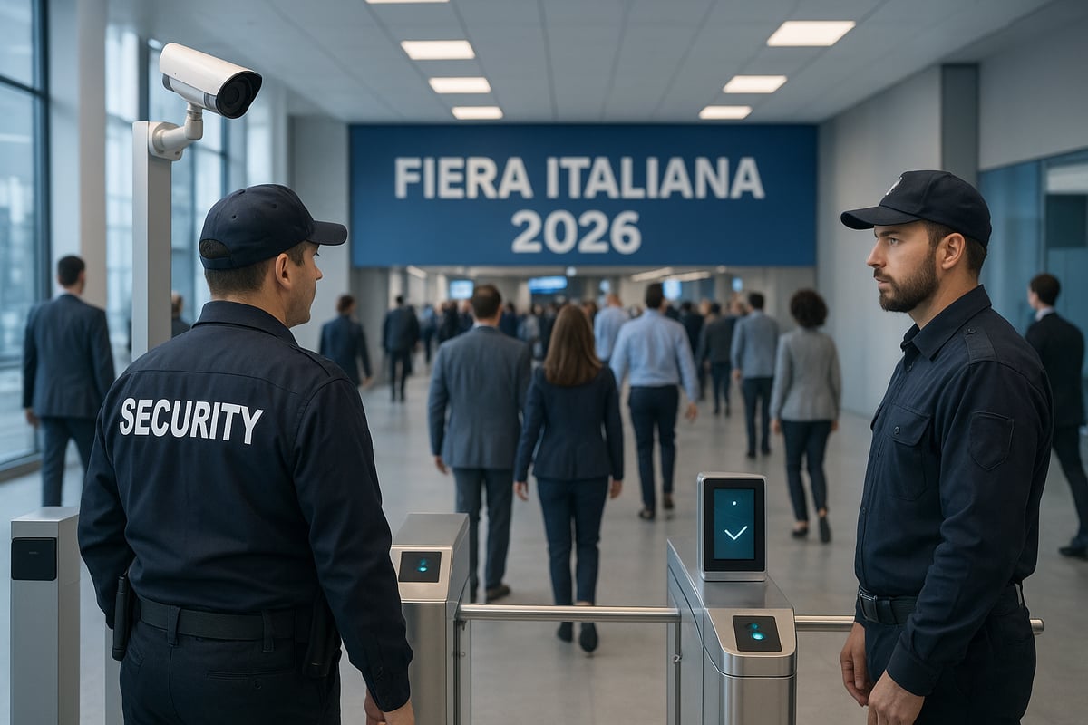 Il Contesto della Vigilanza per Fiere e Manifestazioni nel 2026
