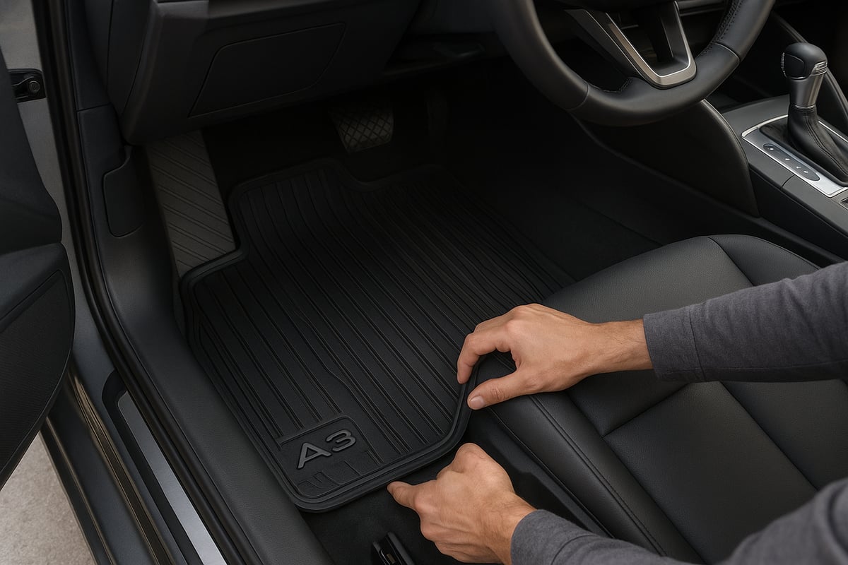 Installation and Maintenance Guide for Audi A3 Rubber Mats