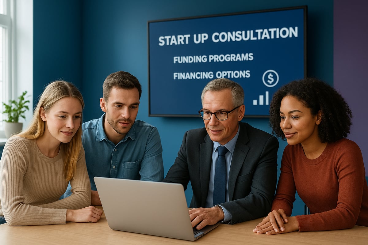 Finanzierung und Fördermöglichkeiten für Start Up Consultation