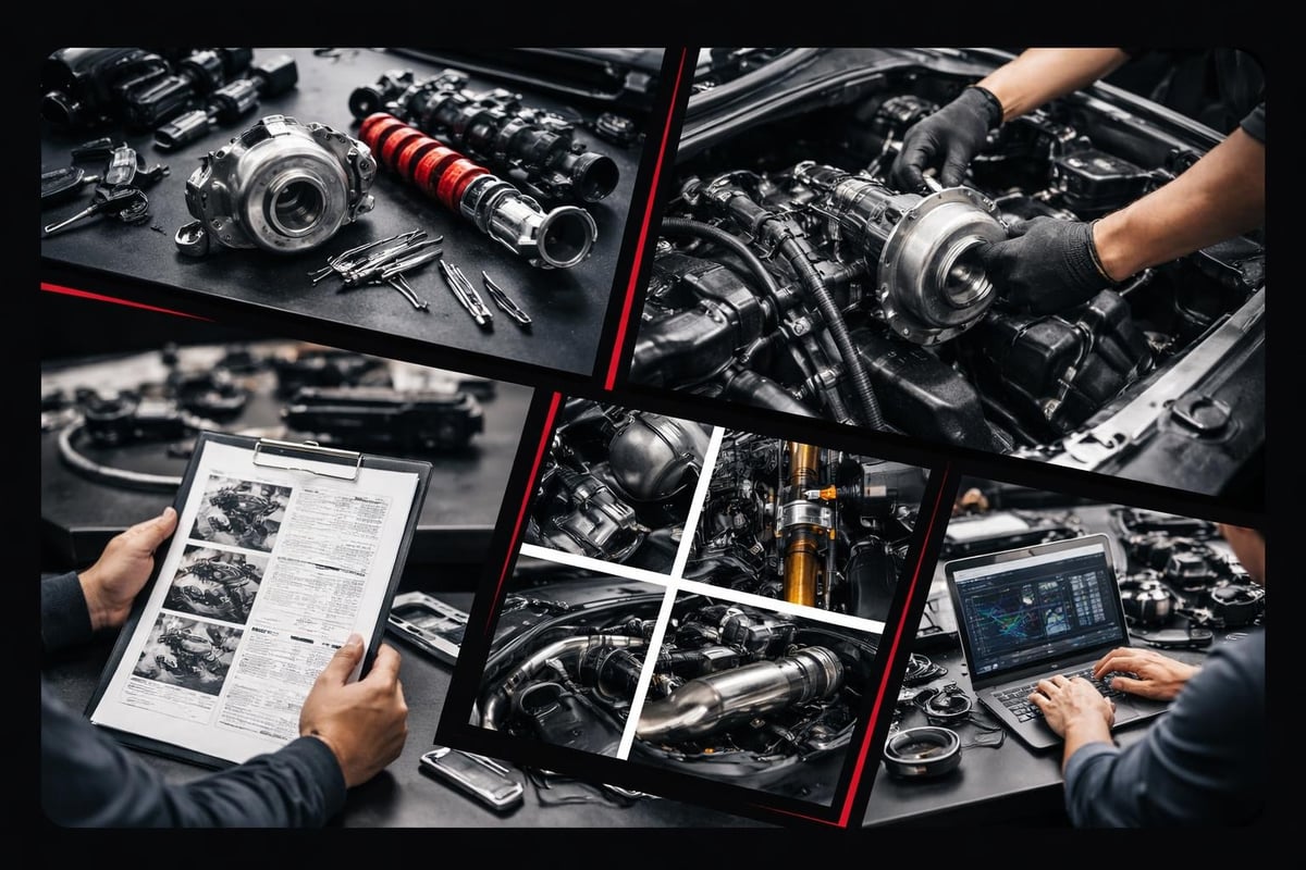 Vehicle modification tracking workflow