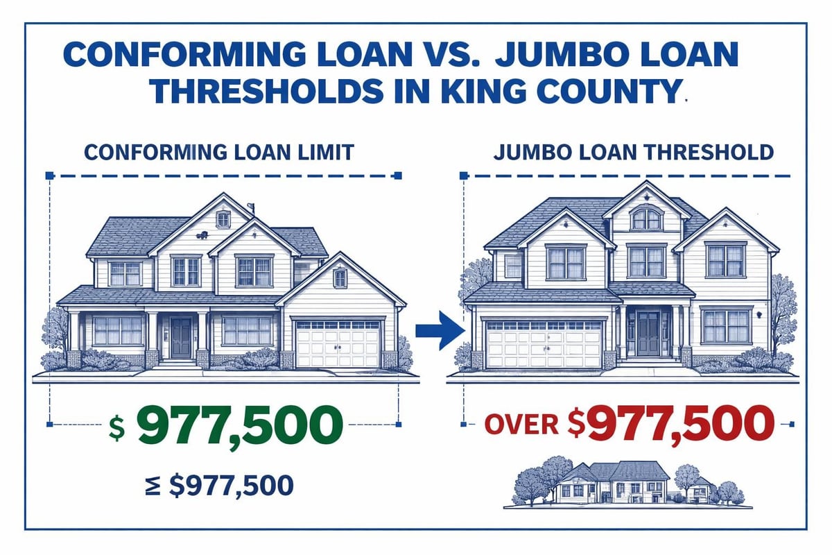 Seattle conforming versus jumbo loan limits