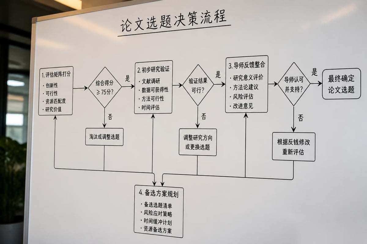 論文題目確定流程