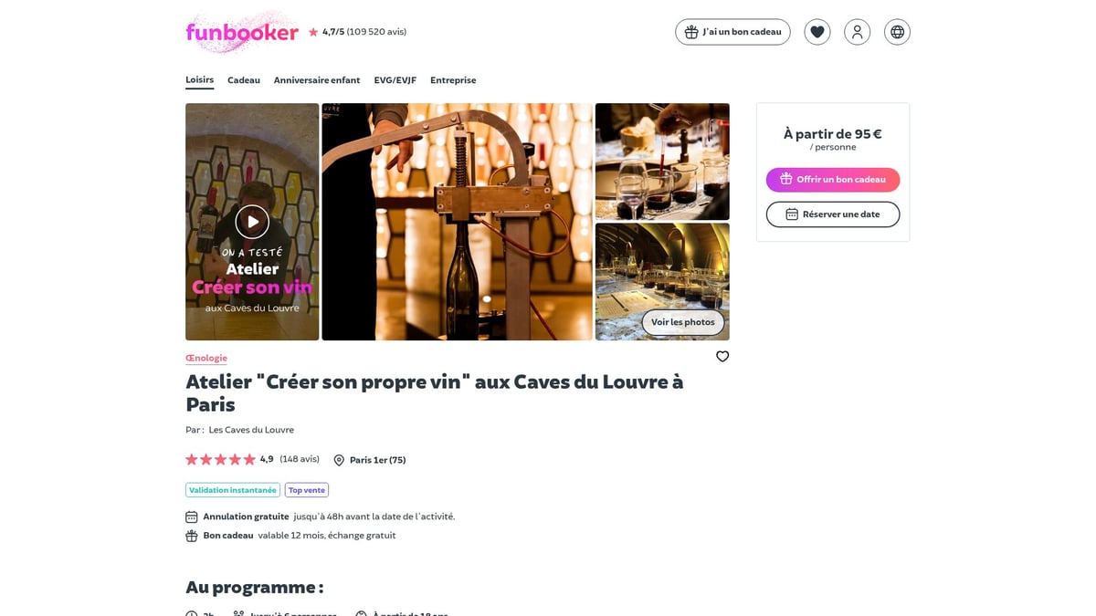 8 Idées Incontournables d’Activités Paris à Tester en 2026 - Atelier Œnologie : Créez Votre Propre Vin