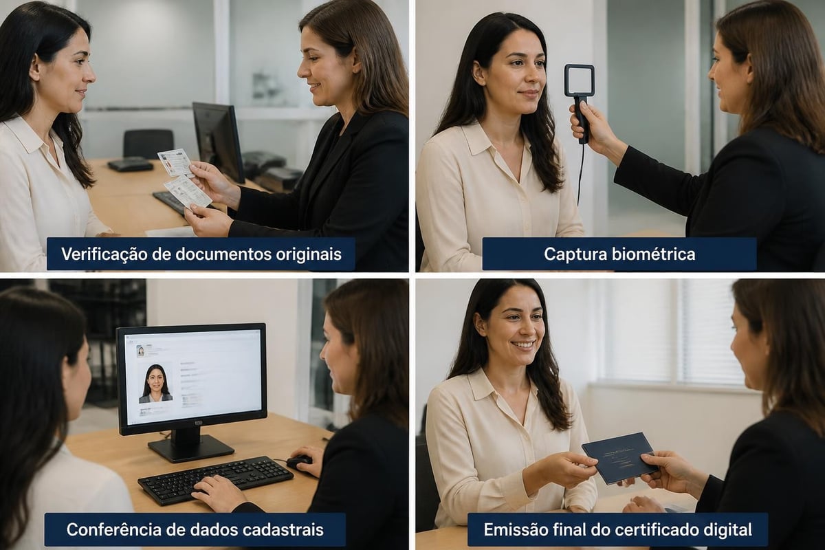 Processo de validação presencial