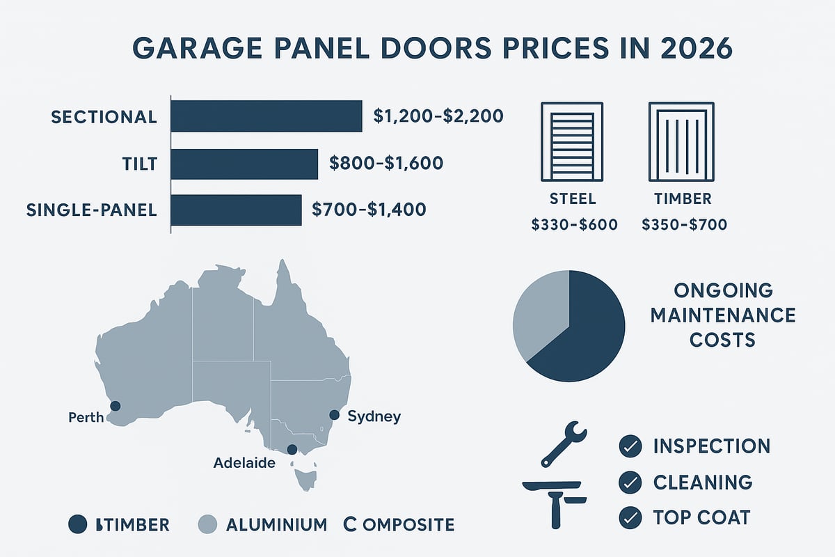 Garage Panel Doors Prices in 2026: What to Expect