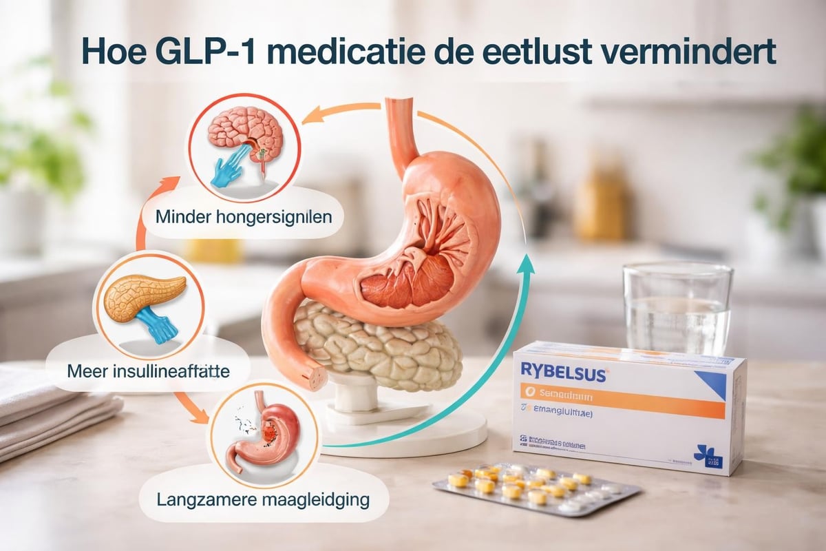 GLP-1 werking in lichaam