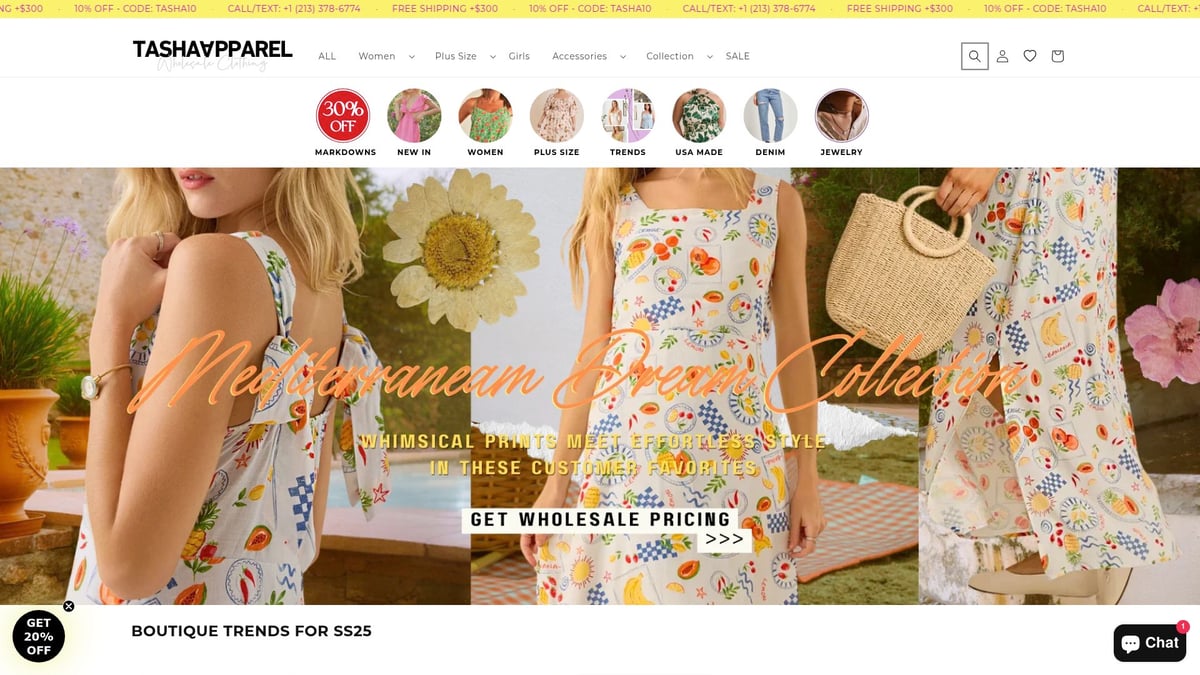 Top 9 Whole Sale Boutique Clothing Picks for 2025 - Tasha Apparel